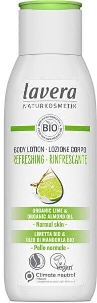 Lavera Orzeźwiającymleczko do ciała z organiczną limonką Refreshing Body Lotion) ) 200 ml