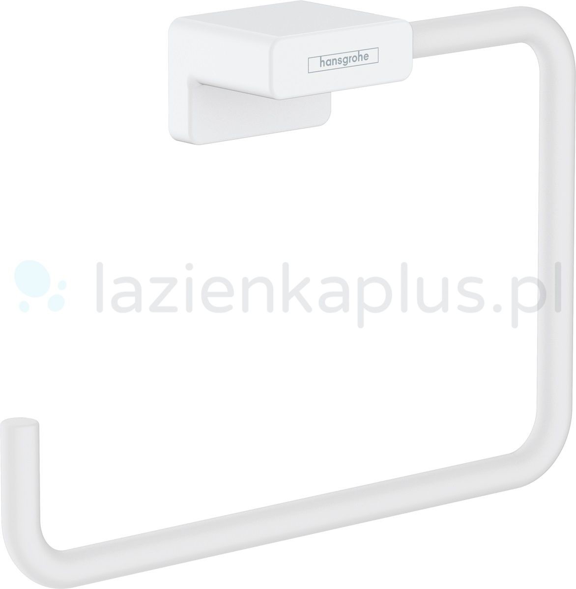 Hansgrohe AddStoris wieszak na ręcznik biały 41754700