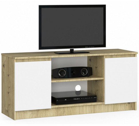 Szafka pod telewizor dąb artisan + biały Z5-G72