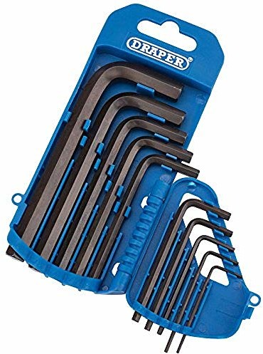 DRAPER Tools 33688 Imperial klucz imbusowy zestaw (10 sztuk)