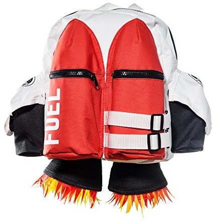 Suck UK Jet Pack plecak dla dzieci, 45 cm, Red & White SK BACKPACKJET1