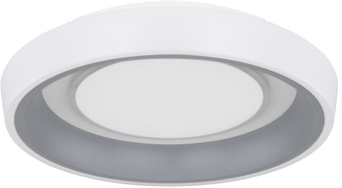 Globo Lighting Lampa sufitowa antracyt biały metal akryl Tabano 48272-46