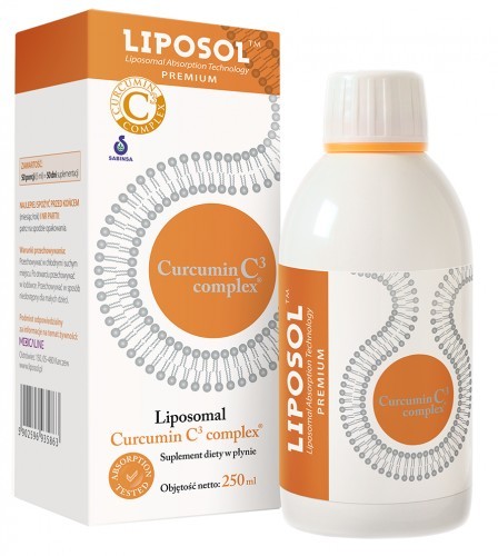Medicaline Liposol Curcumin C3 Complex Liposomalna kurkumina 250 ml - Medicaline BDB3-29500