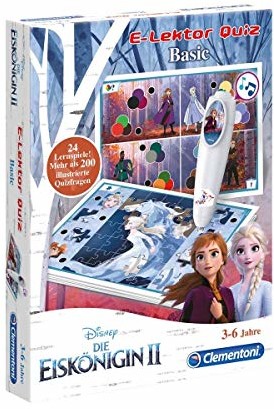 Zdjęcia - Zabawki interaktywne Clementoni E-Lektor Quiz Basic Frozen 2 