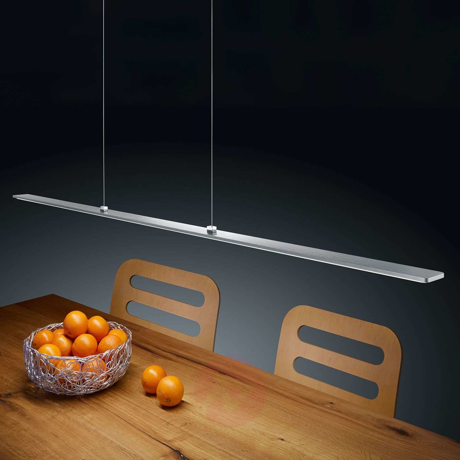 Helestra Lexx lampa wisząca LED nikiel EasyLift