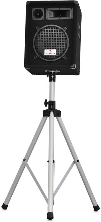 Malone Statyw do kolumn PA udźwig 25 kg srebrny aluminium JO-PW-SPEAKER-ALU-S