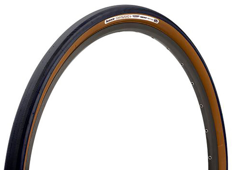 Panaracer GravelKing Slick Plus Opona zwijana 28-622, black/brown 28-622 | 700x28c 2021 Opony szosowe 607604