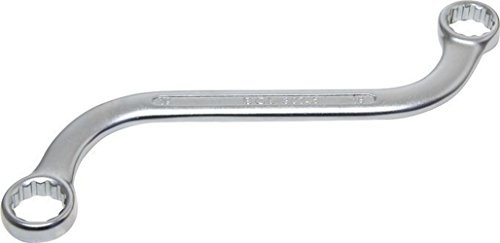 BGS 30745 kształt S podwójny klucz oczkowy, 18 X 19 MM