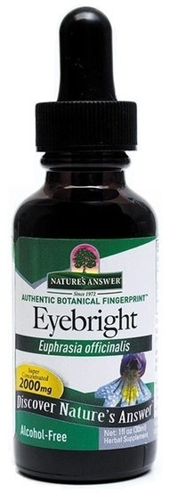Natures Answer Answer Eyebright świetlik łąkowy suplement diety 30ml