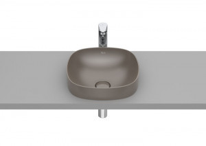 Roca A32750R660 INSPIRA SOFT Umywalka blatowa 370x370 H75 FINECERAMIC CAFE