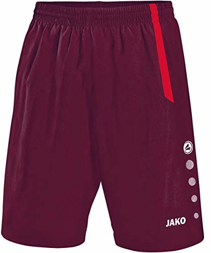 JAKO JAKO Turin męskie spodnie sportowe wielokolorowa Maroon/Rot XX-L 4462