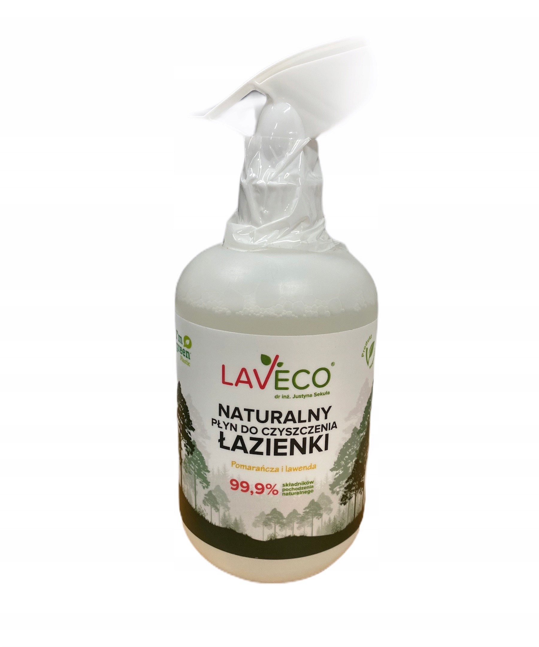 Laveco Naturalny płyn do łazienki pomarańcza