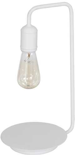 Luminex Lampka biurkowa Table Lamps 8983 lampa stołowa 1x60W E27 biała