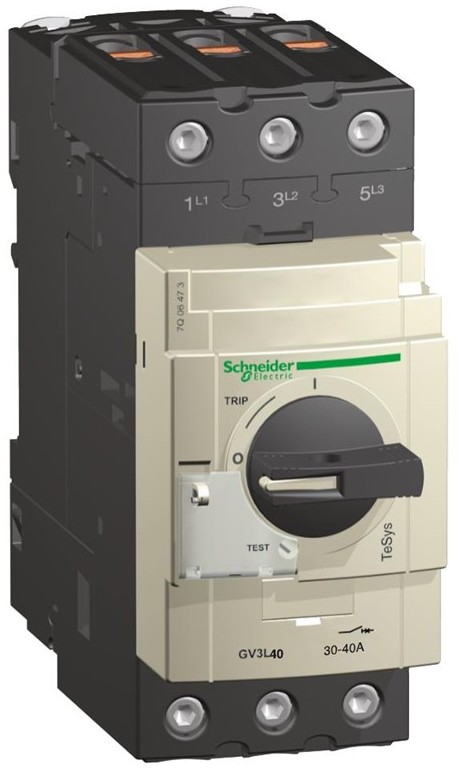 SCHNEIDER 16-9-3ic breaker 40a GV3L40