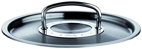 Fissler oryginalny Profi Collection metalowa z pokrywką  pokrywa do garnków i patelni o średnicy 28 cm, metalowy, do akcesoria, 8310428600 FL08310428600