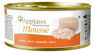 Applaws Cat Mousse Tin Chicken 12x(6x70g) mokra karma dla kota Kurczak w musie