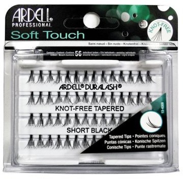 Ardell Zestaw sztucznych rzęs w kępkach - Ardell Soft Touch Duralash Short Black Tapered Tips Zestaw sztucznych rzęs w kępkach - Ardell Soft Touch Duralash Short Black Tapered Tips