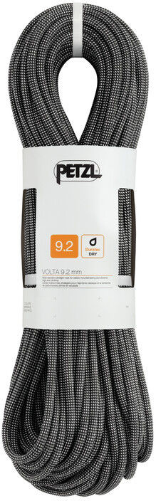 Petzl Volta Lina 9,2 mm x 70 m, grey 2020 Liny połówkowe R35AN 070