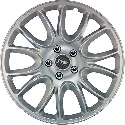 Gorecki Gorecki J14574 zestaw J-Tec kołpaki na koła bohater 35 cm srebrne J14574