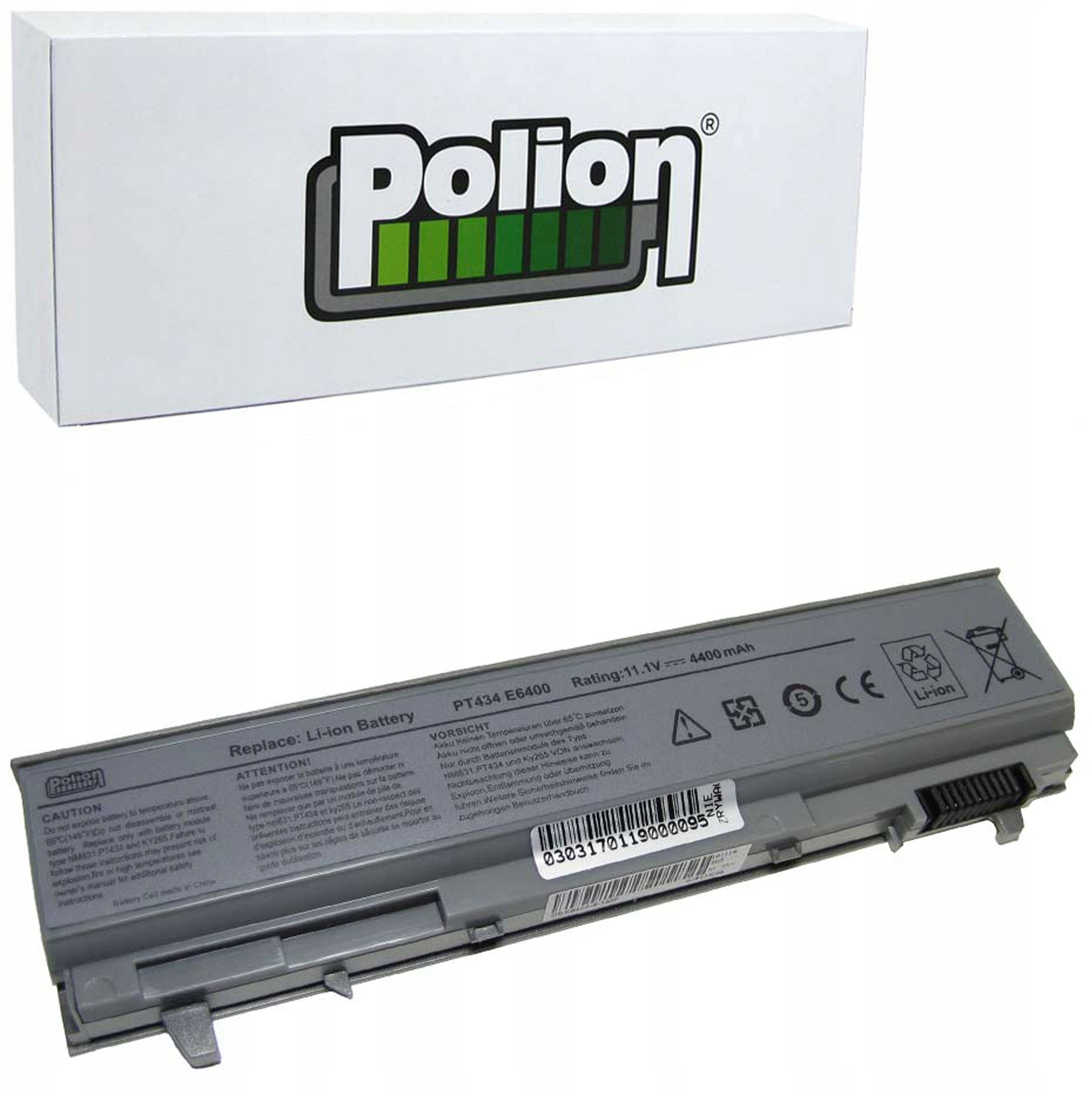Dell Bateria 312-0754 312-0868 do laptopa e6510