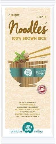 TERRASANA Bezglutenowy Makaron z Ryżu Brązowego 250g