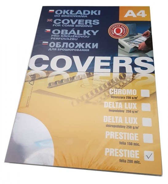 Argo Folia do bindowania Prestige, zielona, 200 mic, opakowanie 100 sztuk