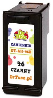 DrTusz Tusz Zamiennik 46 do HP CZ637AE) Czarny)