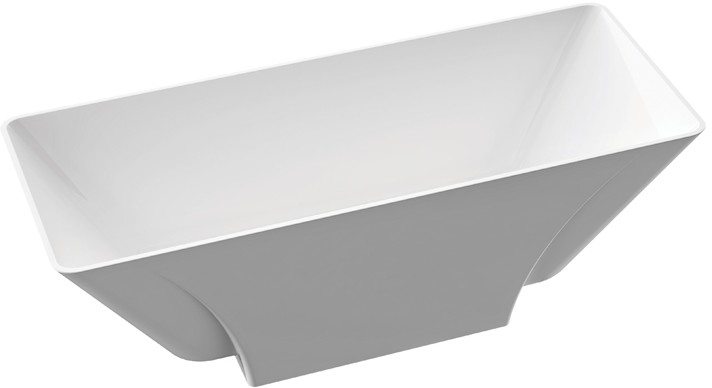 Marmorin Loren 162,7x63x56,2cm biała PW056021627