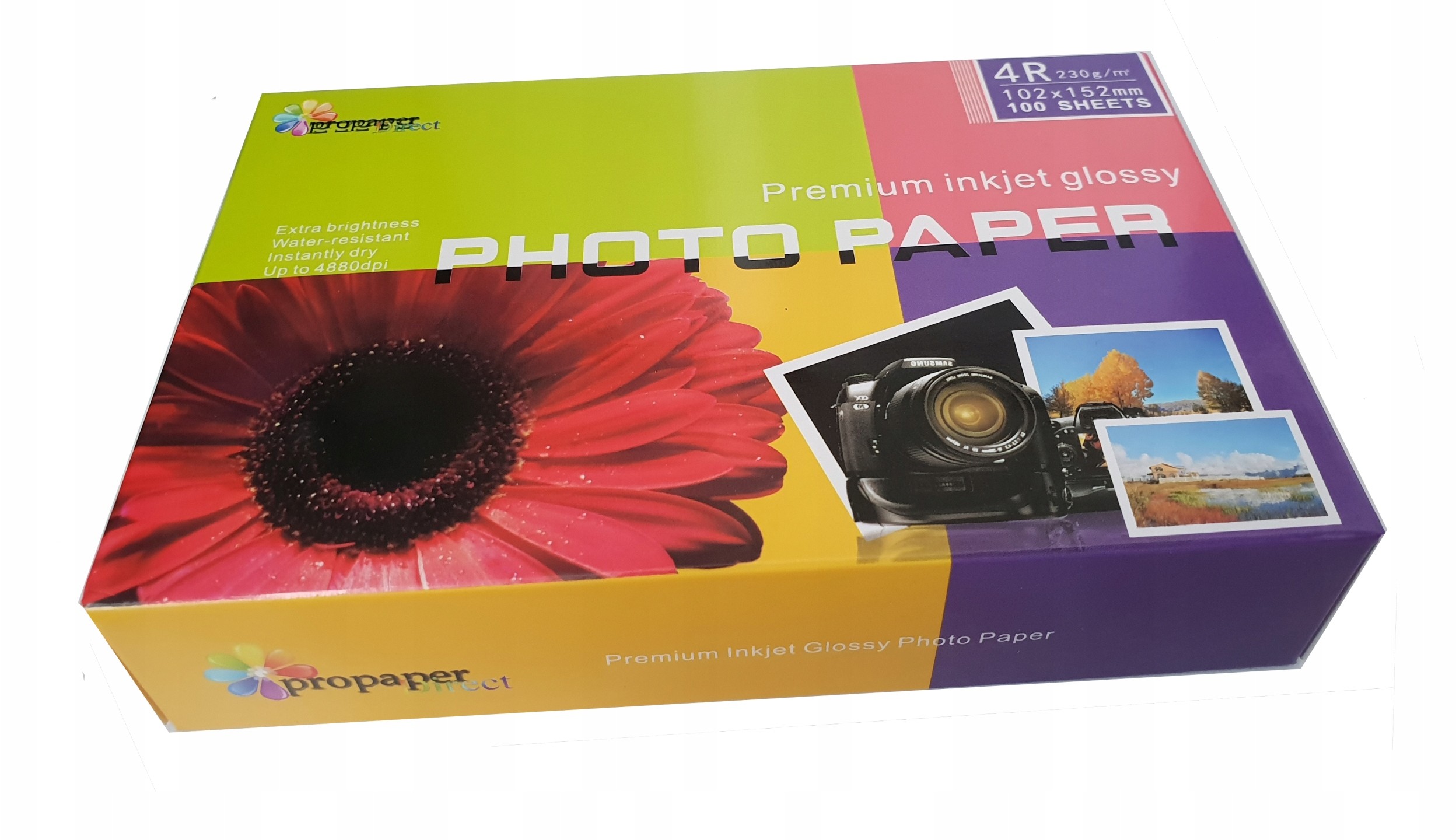 Papier Fotograficzny Błyszczący 10x15 230g 100szt