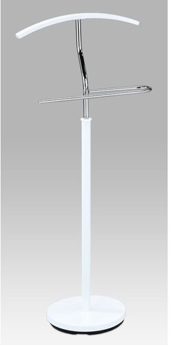 Stojak na ubrania Cedric chrom / biały, 45 x  106 cm