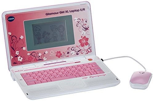 Фото - Інтерактивні іграшки Vtech Glamour Girl XL Laptop E/R, Lerncomputer 