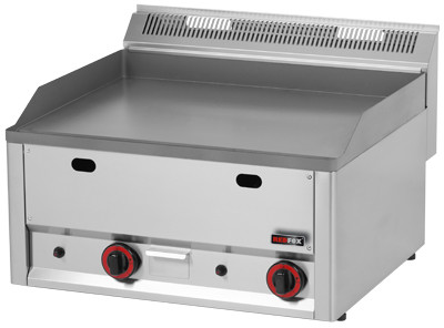 RedFox Płyta grillowa gazowa gładka 660 x 600 x 290 mm | FTH-60-GL 00000524