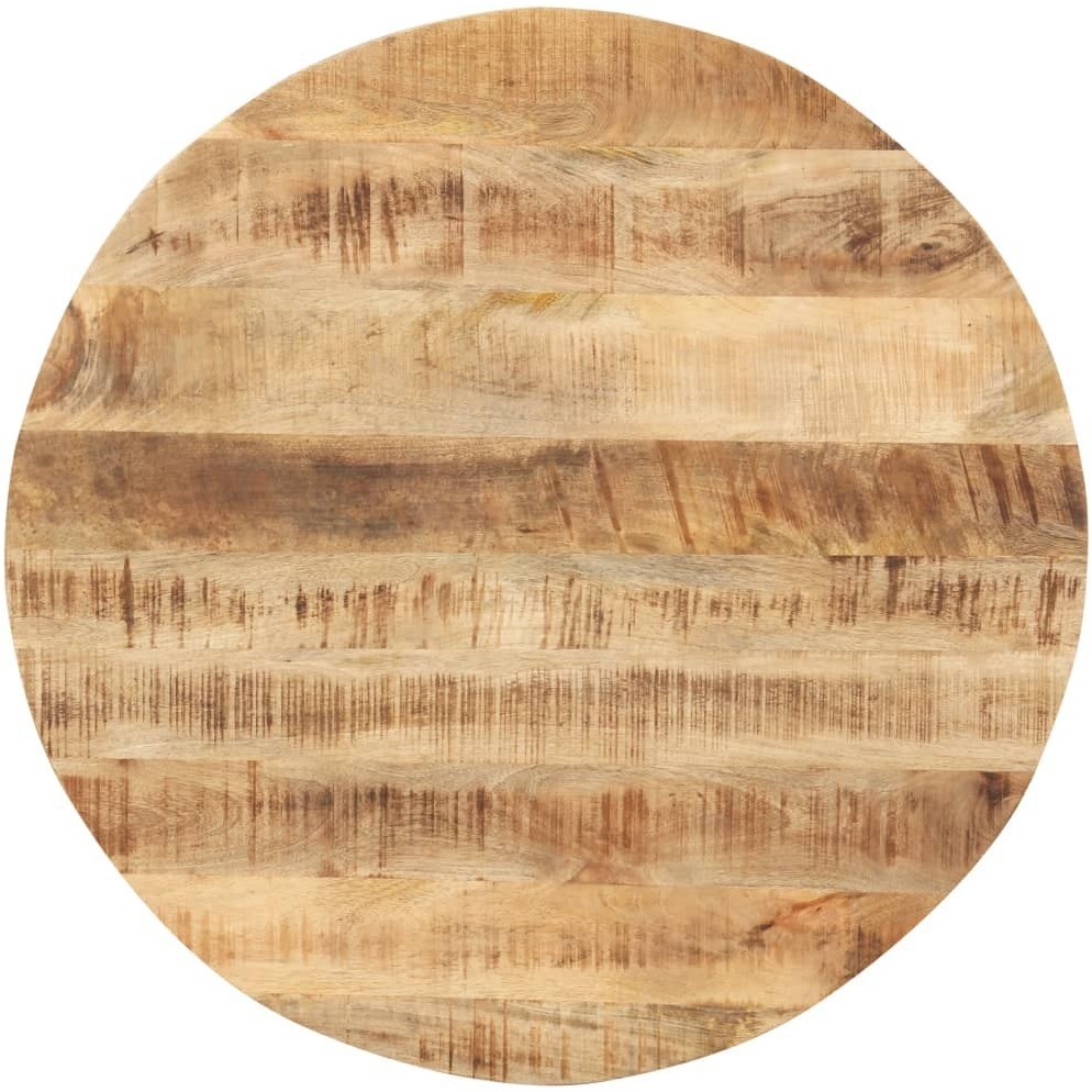 vidaXL Lumarko Blat stołu, lite drewno mango, okrągły, 15-16 mm, 80 cm 286003