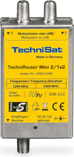 Technisat Tech TechniRouter Mini 2/1x2 - 0000/3289
