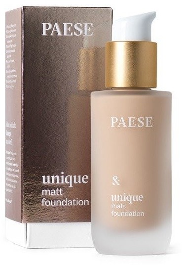 PAESE Unique Matt Pielęgnujący podkład matujący 603W Ivory 30ml 46077-uniw