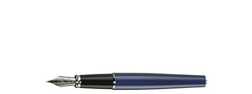 Diplomat d40209028 Excellence A2 fountain Pen końcówka o szerokim nierdzewna, mitternachts Niebieski/Chrome D40209028