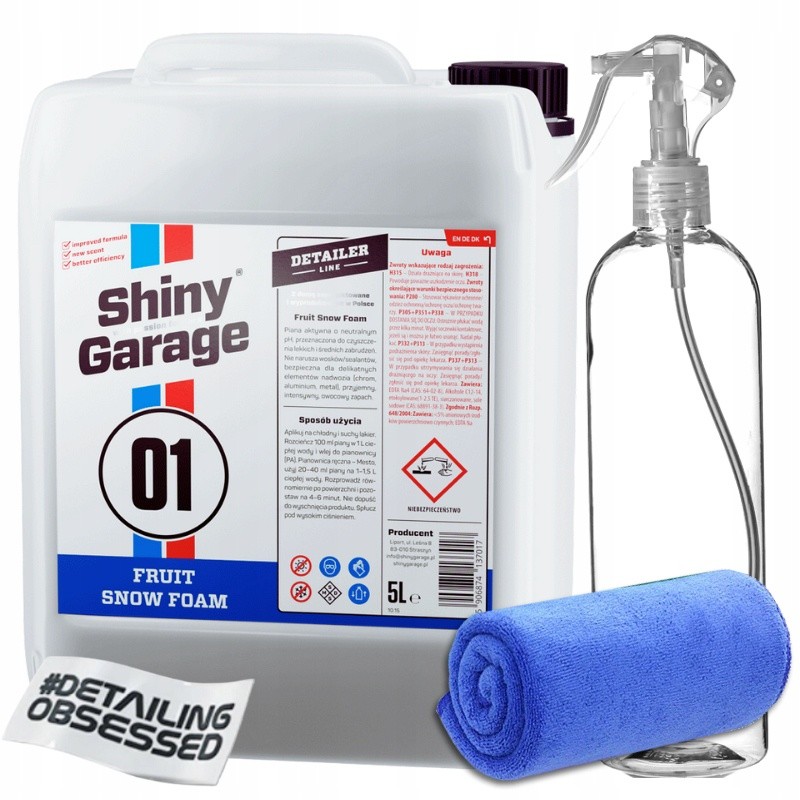 Shiny Garage Fruit SNOW Foam AKTYWNA Piana 5L