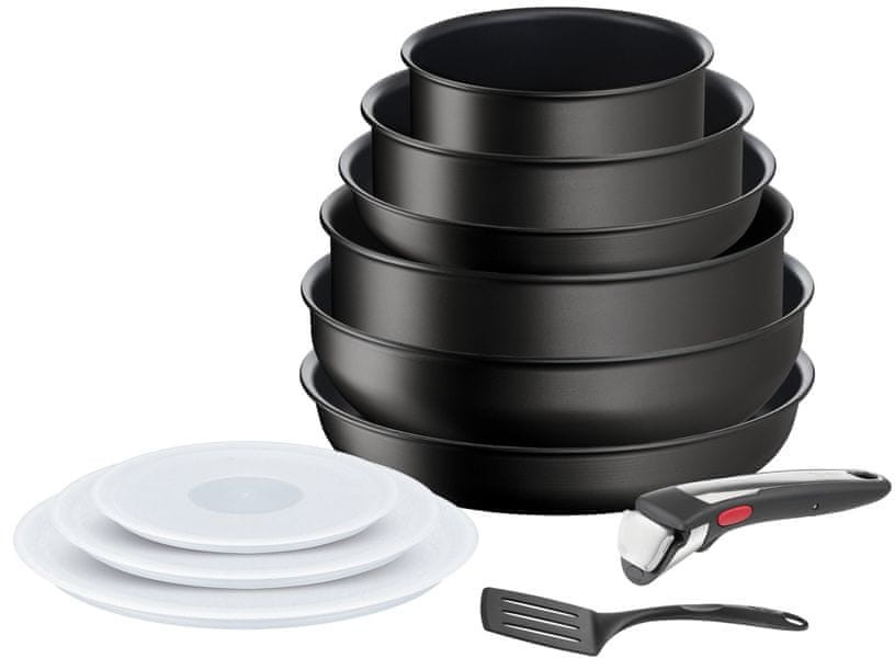 Tefal zestaw naczyń Ingenio Eco Resist ON L7679002 11 szt