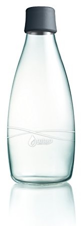 Butelka Retap nadająca się do recyclingu do wody, z zakrętką, 0,8 l BRP08-LG