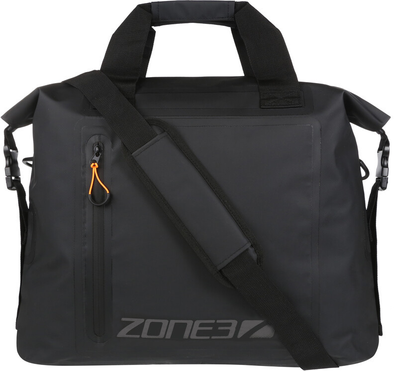 Zone3 Zone3 Waterproof Torba na mokre ubrania, black/orange  2020 Plecaki i torby pływackie RA20WWB101/OS