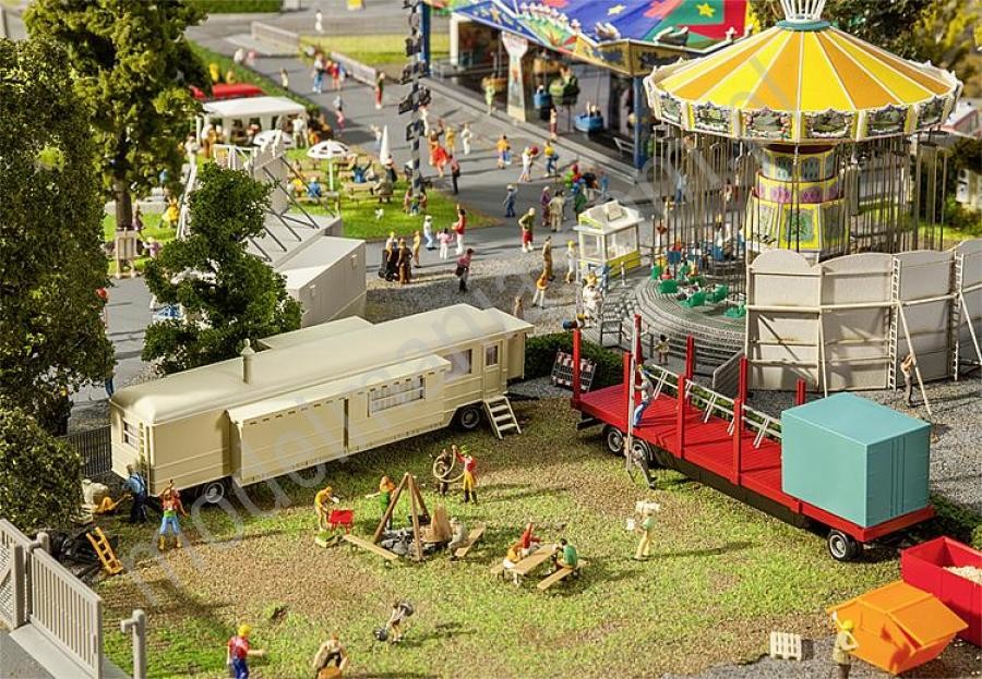 Faller Pojazdy lunaparkowe - zestaw I Faller 140480