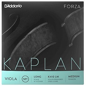 D'Addario D'Addario Kaplan Forza Zestaw strun do altówki Long Medium Tension K410 LM