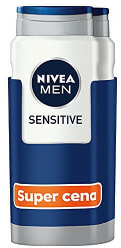 Nivea Men Sensitiv e 2 x 500 ml męski żel pod prysznic