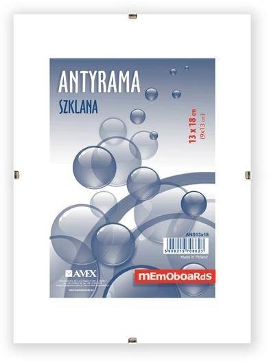 Memoboards Antyrama szklana MEMOBOARDS 18 X 24 cm X06211 NB-7895