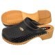 Buxa Drewniaki Supercomfort Czarne 2 F11 (BX2-i) para 37:1|36:1|38:2|39:1|40:1|41:1|