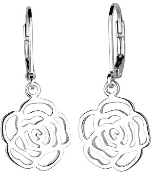 Elli Kolczyki damskie Rose  srebro 925  0301872315 0301872315