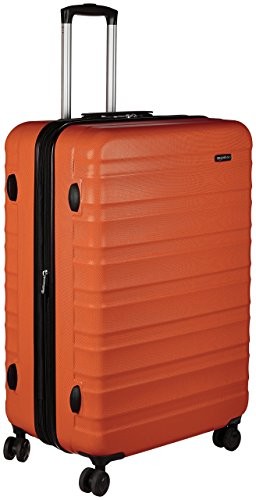 AmazonBasics Amazonbasics Twarda Walizka Bagażowa, Pomarańczowy/Czarny N989
