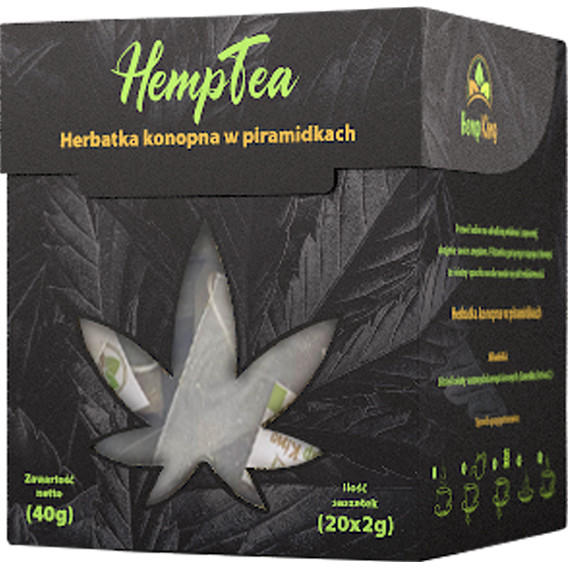 HempKing Herbatka konopna w piramidkach