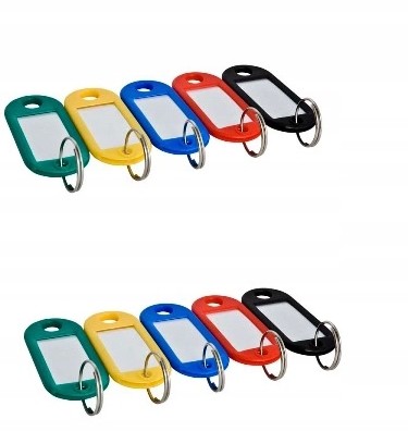 Zawieszka do kluczy 10 szt. brelok do kluczy