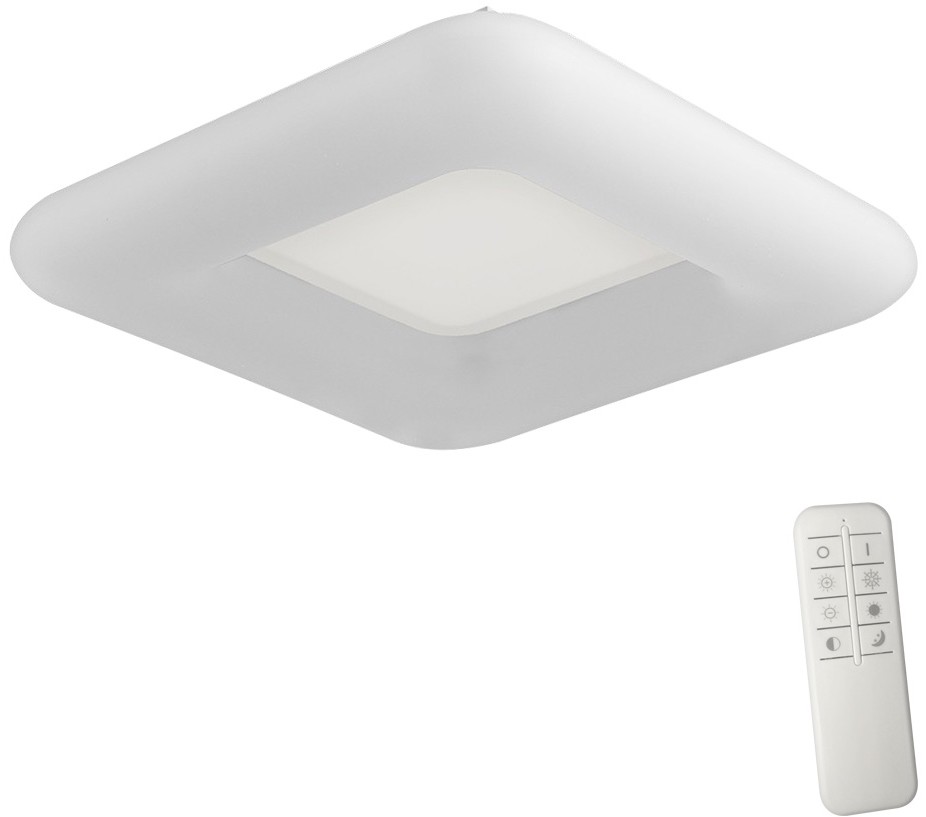 Prezent 17305 - LED Plafon z pilotem TRIVAN 1xLED/43W/230V